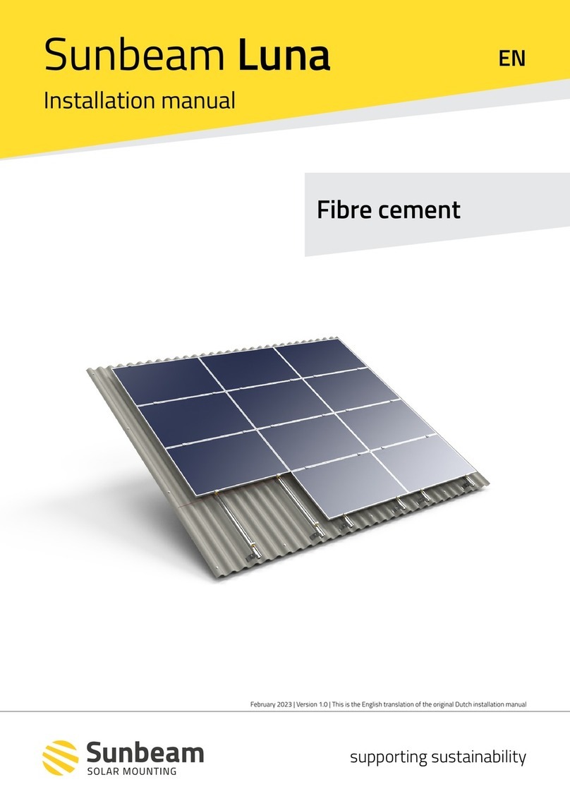 Sunbeam Luna installation manual