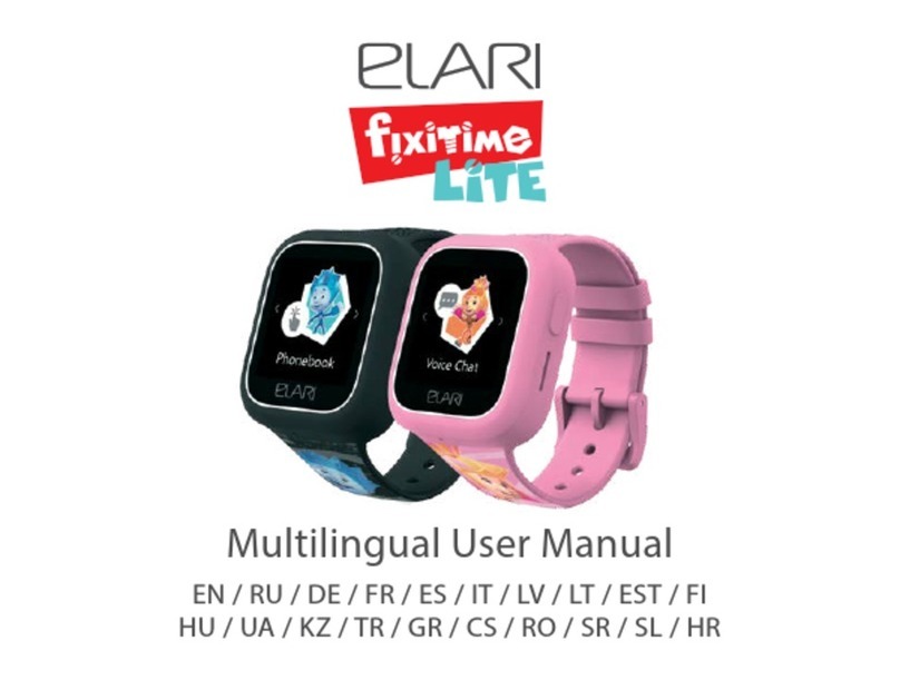 Elari fixitime LITE user manual