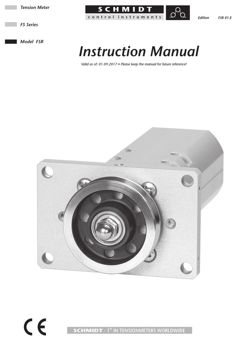 Schmidt FS Series instruction manual