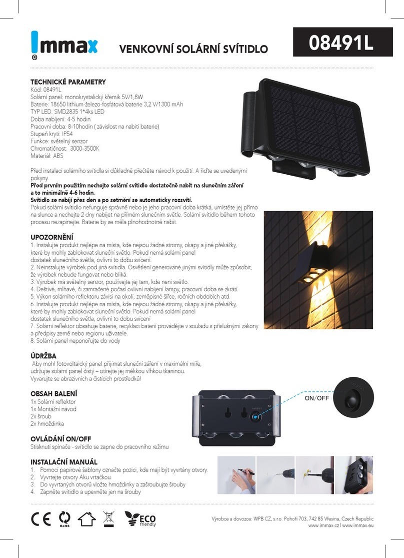 IMMAX 08491L manual