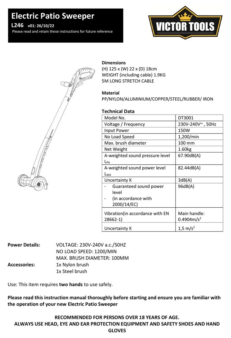 Victor Tools L246 Instructions for use