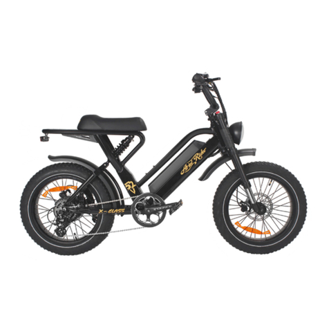 Ariel Rider X-CLASS 52V - STEP THRU user manual