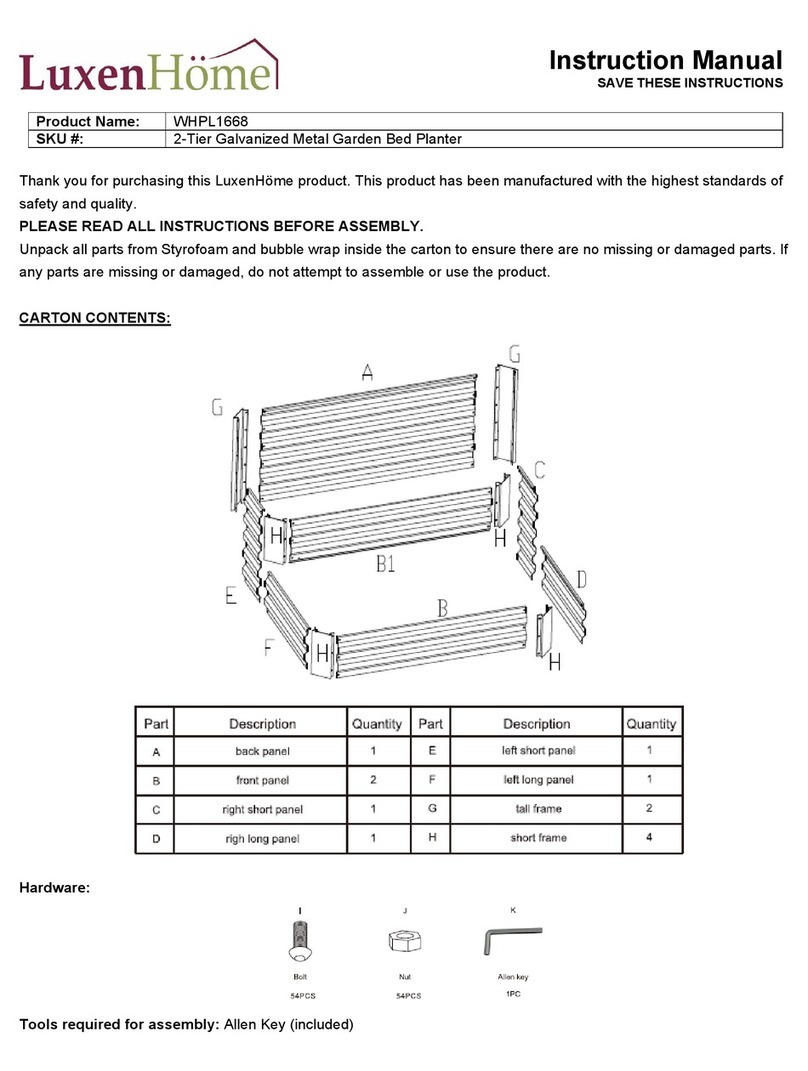 LuxenHome WHPL1668 instruction manual