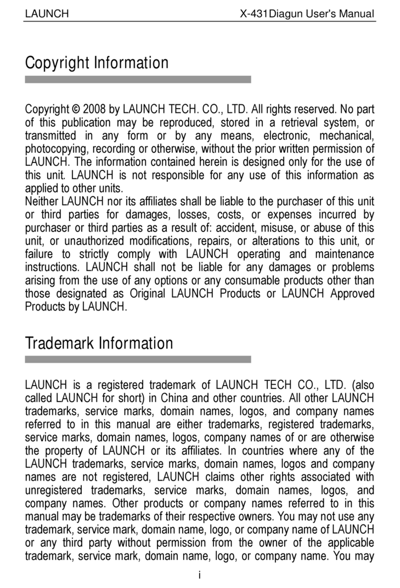 Launch X-431Diagun User manual