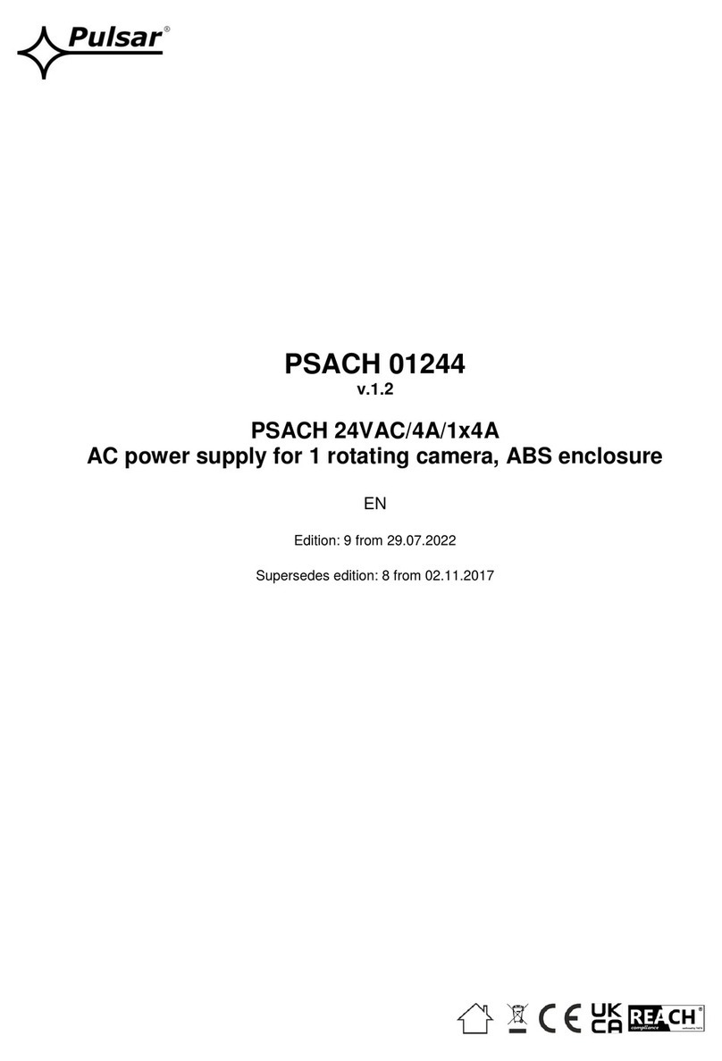 Pulsar PSACH 01244 User manual