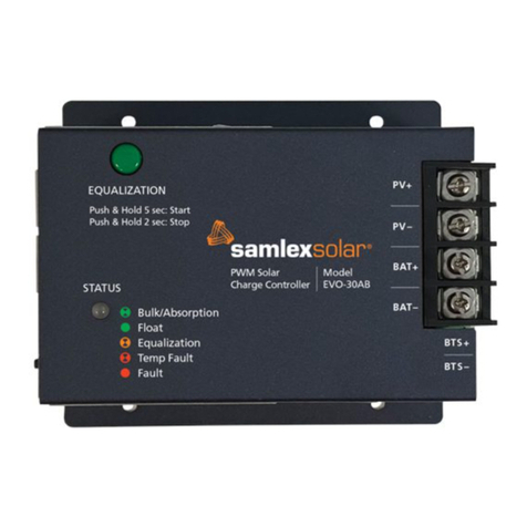 SamplexPower EVO-30AB owner's manual