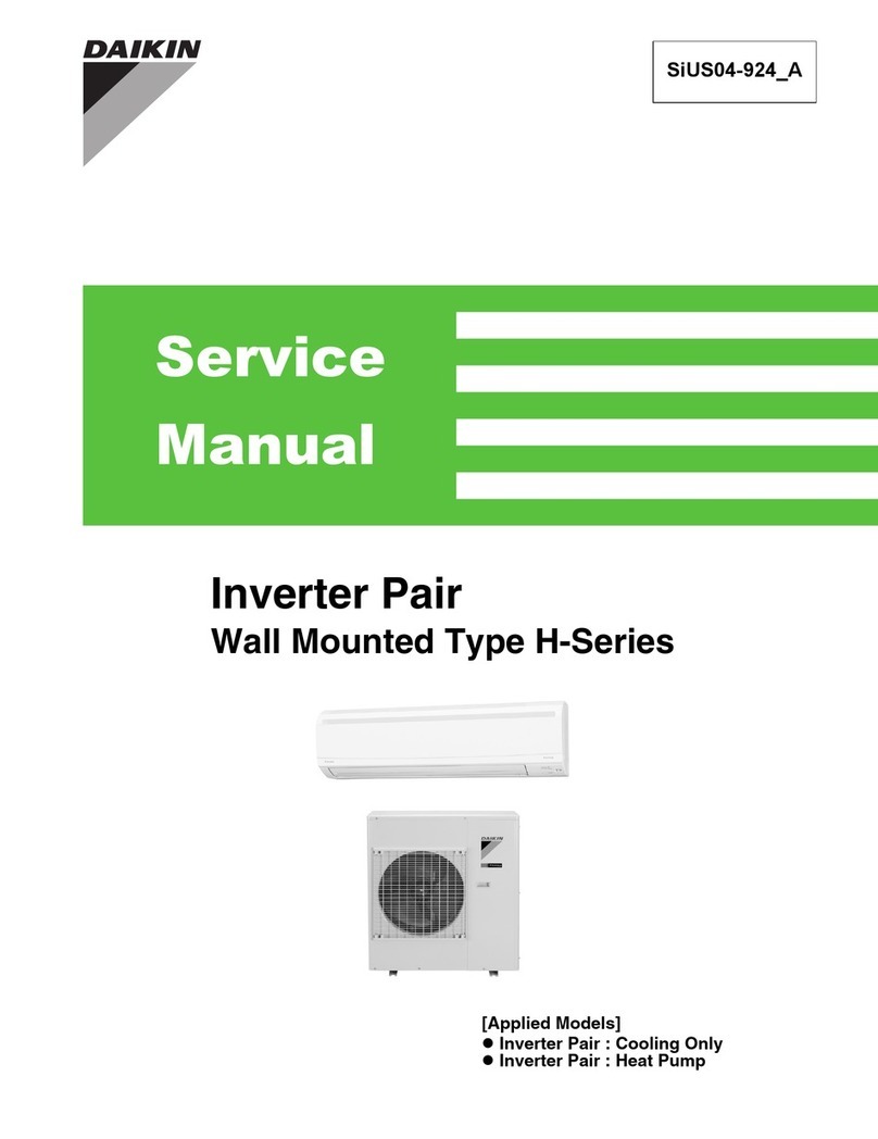 Daikin H-Series Service manual