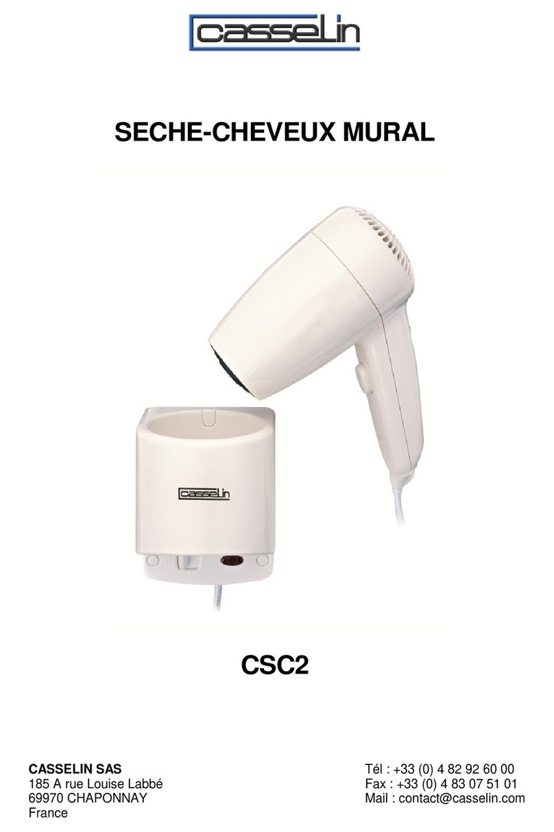 Casselin CSC2 manual