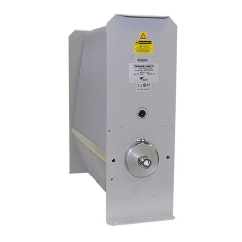 BIRD Termaline 8920 Series Operation manual