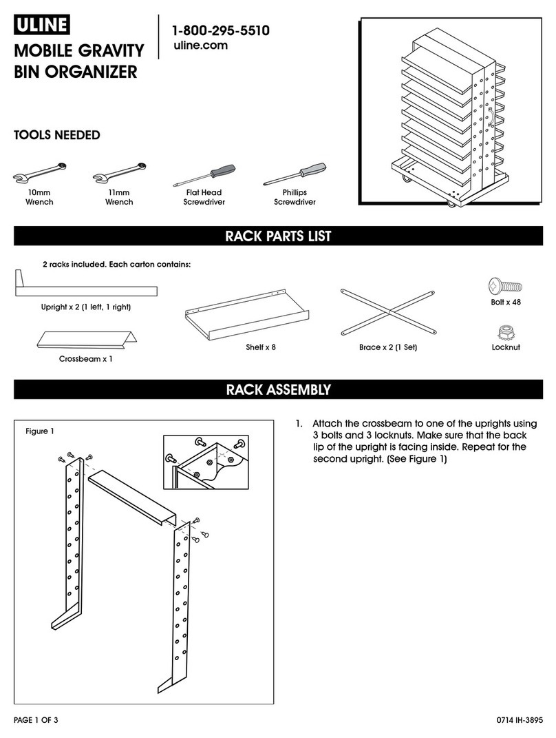U-Line H-3895 User manual