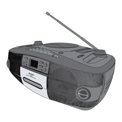 Sharp QT-MP3W User manual Sharp QT-MP3W User manual