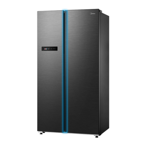 Midea SIDE BY SIDE MDRS791MIE45 User manual
