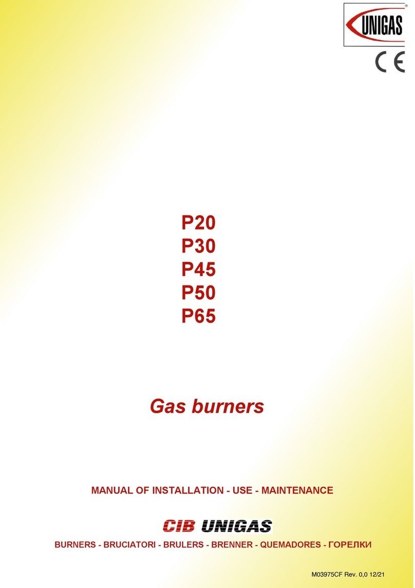 CIB UNIGAS P20 User manual