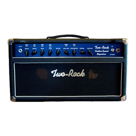 Two-Rock Custom Reverb Signature User manual