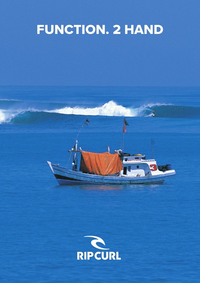 Rip curl FUNCTION. 2 HAND manual