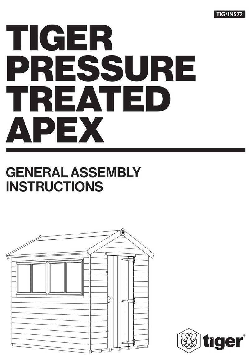 Tiger PRESSURE TREATED APEX User manual