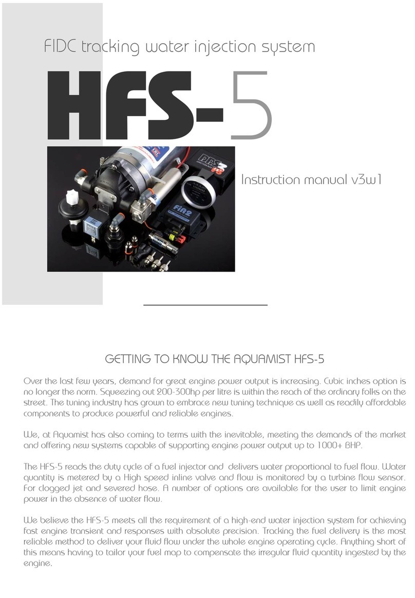 ERL AQUAMIST HFS-5 instruction manual