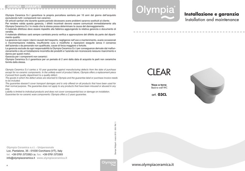 Olympia CLEAR 03CL Instruction Manual