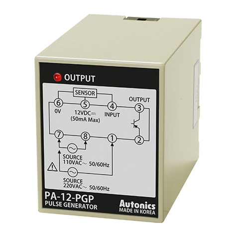 Autonics PA-12 Series User manual