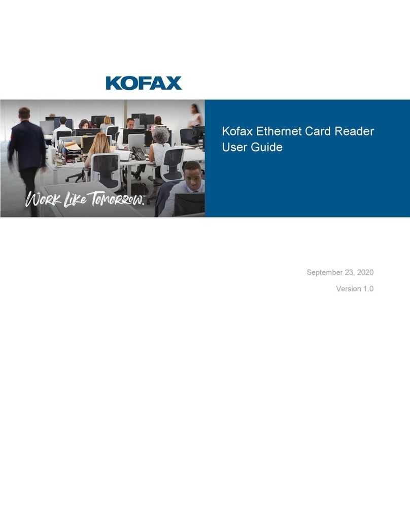 Kofax Multi-Card User manual