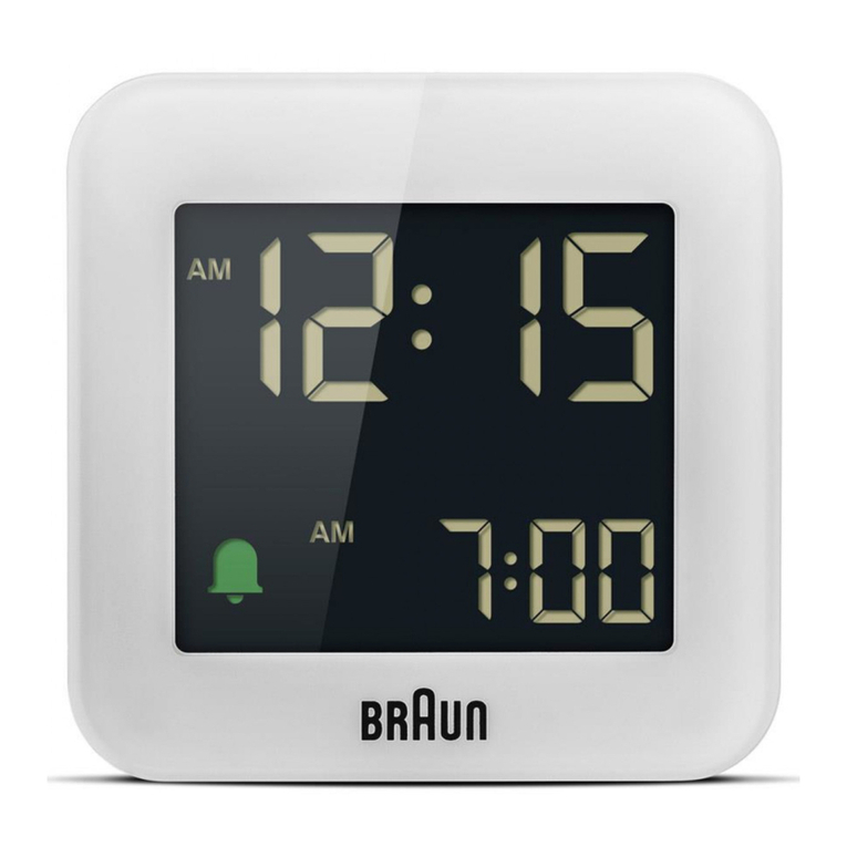 Braun BC08 User manual