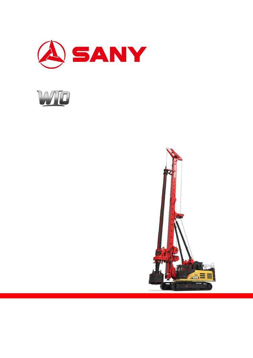SANY SR400R User manual