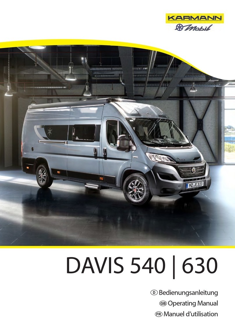 Karmann-Mobil DAVIS 540 2023 User manual