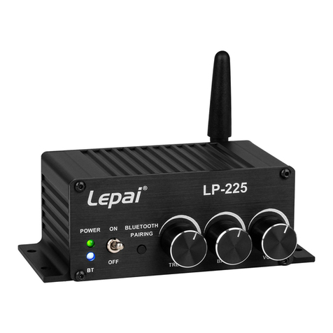 Parts Express Lepai LP-225 user manual