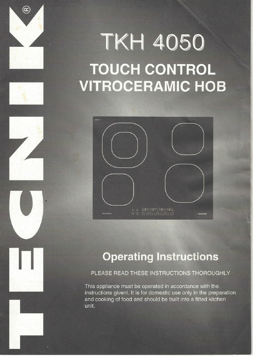 Tecnik TKH 4050 operating instructions