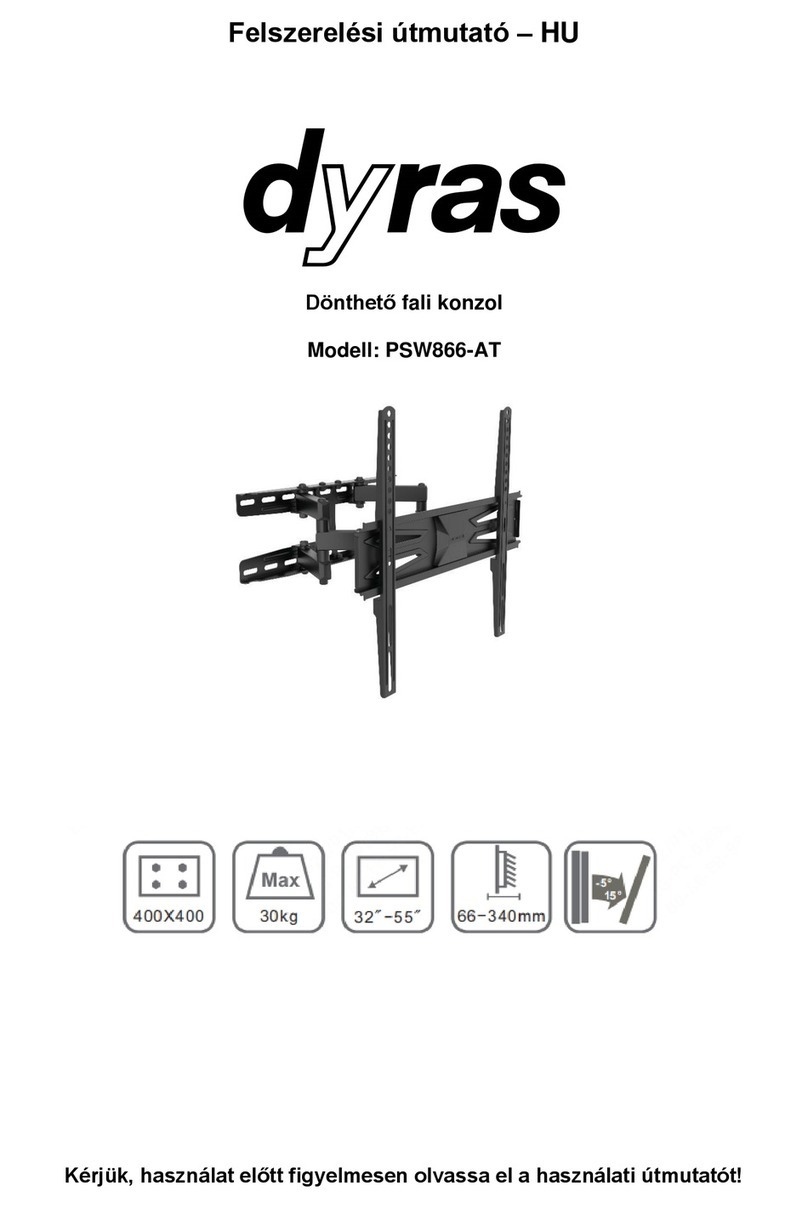 dyras PSW866-AT instruction manual
