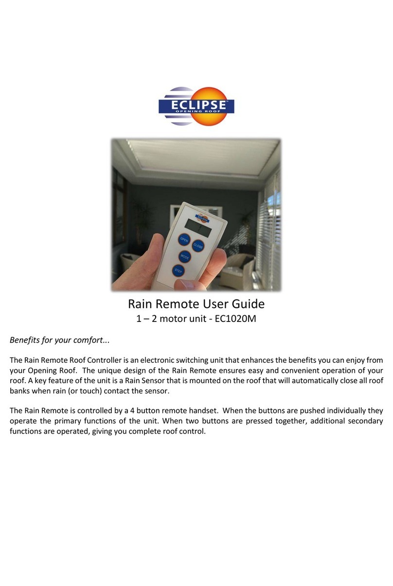 Eclipse EC1020M User manual