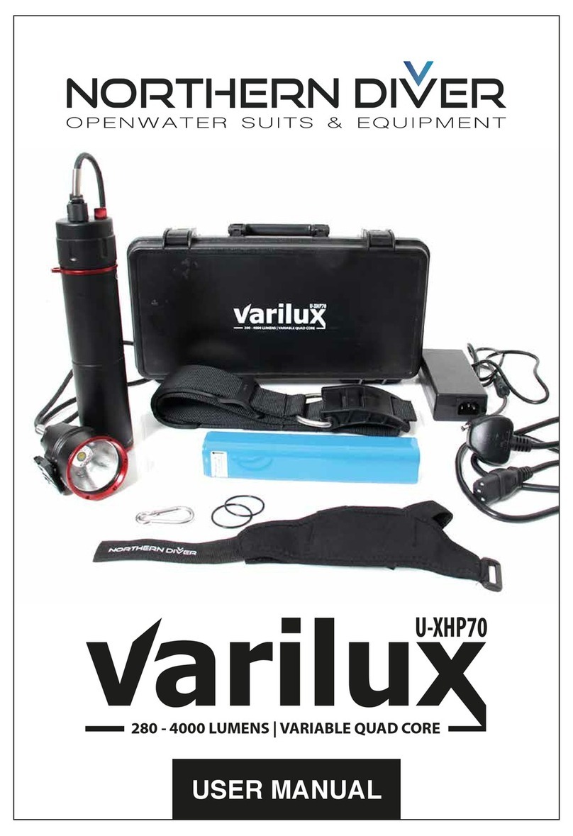 Northern Diver Varilux U-XHP70 user manual