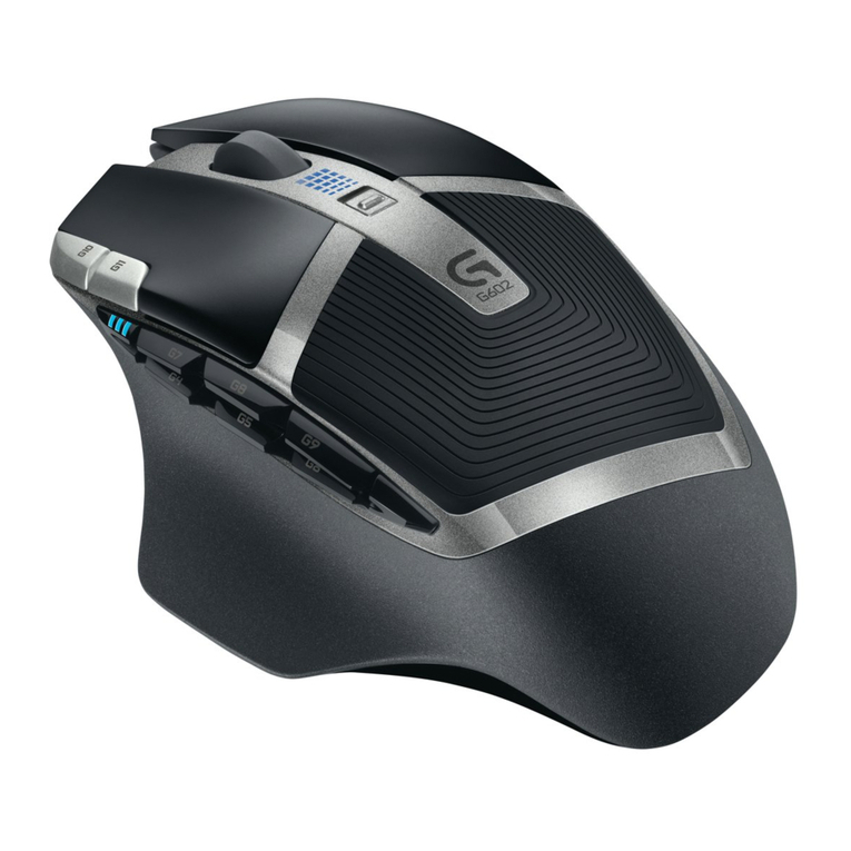Logitech G602 User manual