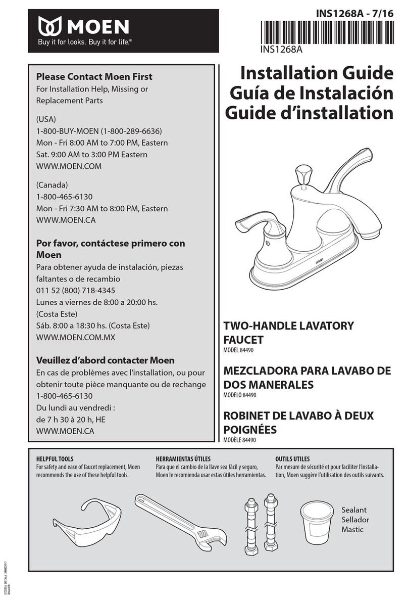 Moen 84490 installation guide