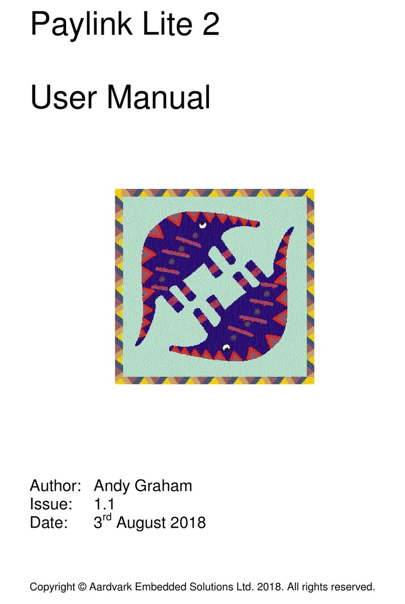 Aardvark Paylink Lite 2 user manual