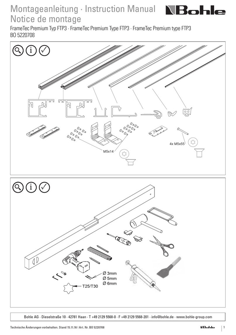 Bohle FrameTec Premium FTP3 instruction manual Bohle FrameTec Premium FTP3 instruction manual