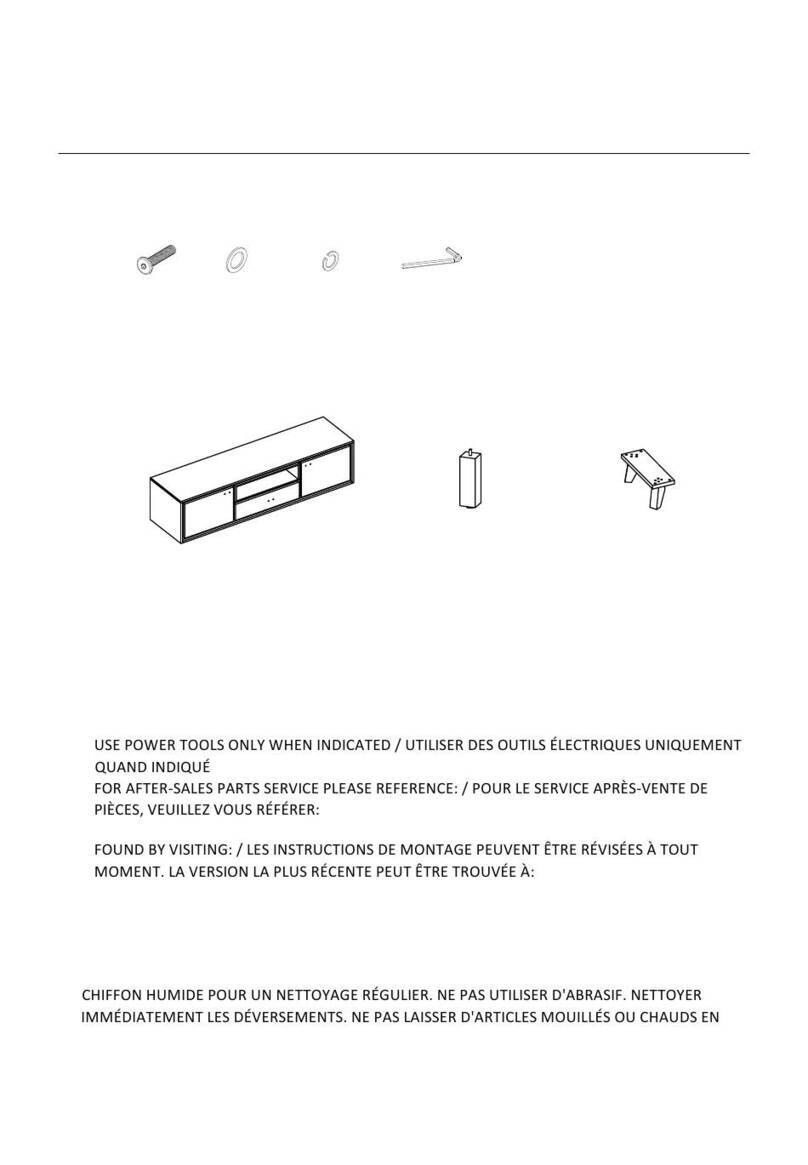 STRUCTUBE ANJOU User manual STRUCTUBE ANJOU User manual