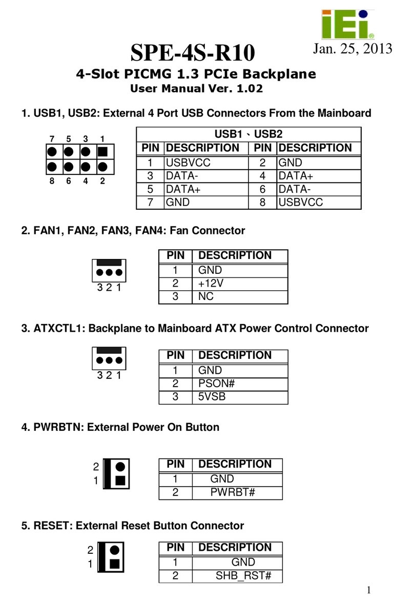IEI Technology SPE-4S-R10 user manual