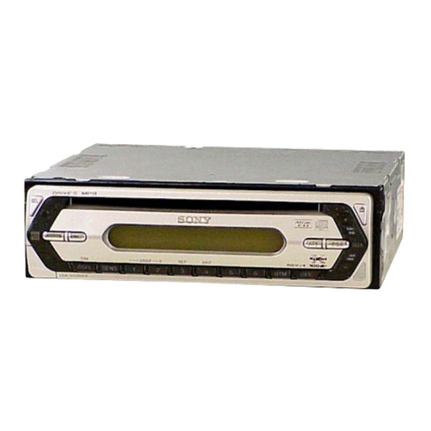 Sony CDX-S2210 - Fm/am Compact Disc Player Installation/connections