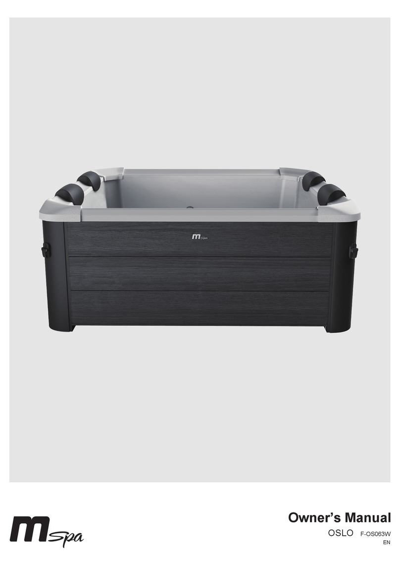 M-Spa OSLO User manual