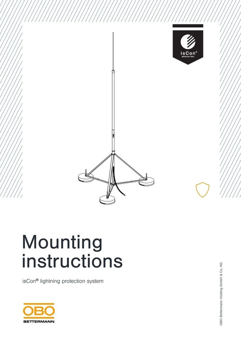 OBO Bettermann isCon PR 90 SW Mounting instructions