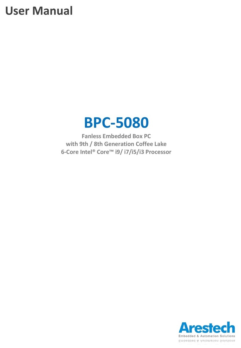 Arestech BPC-5080 user manual
