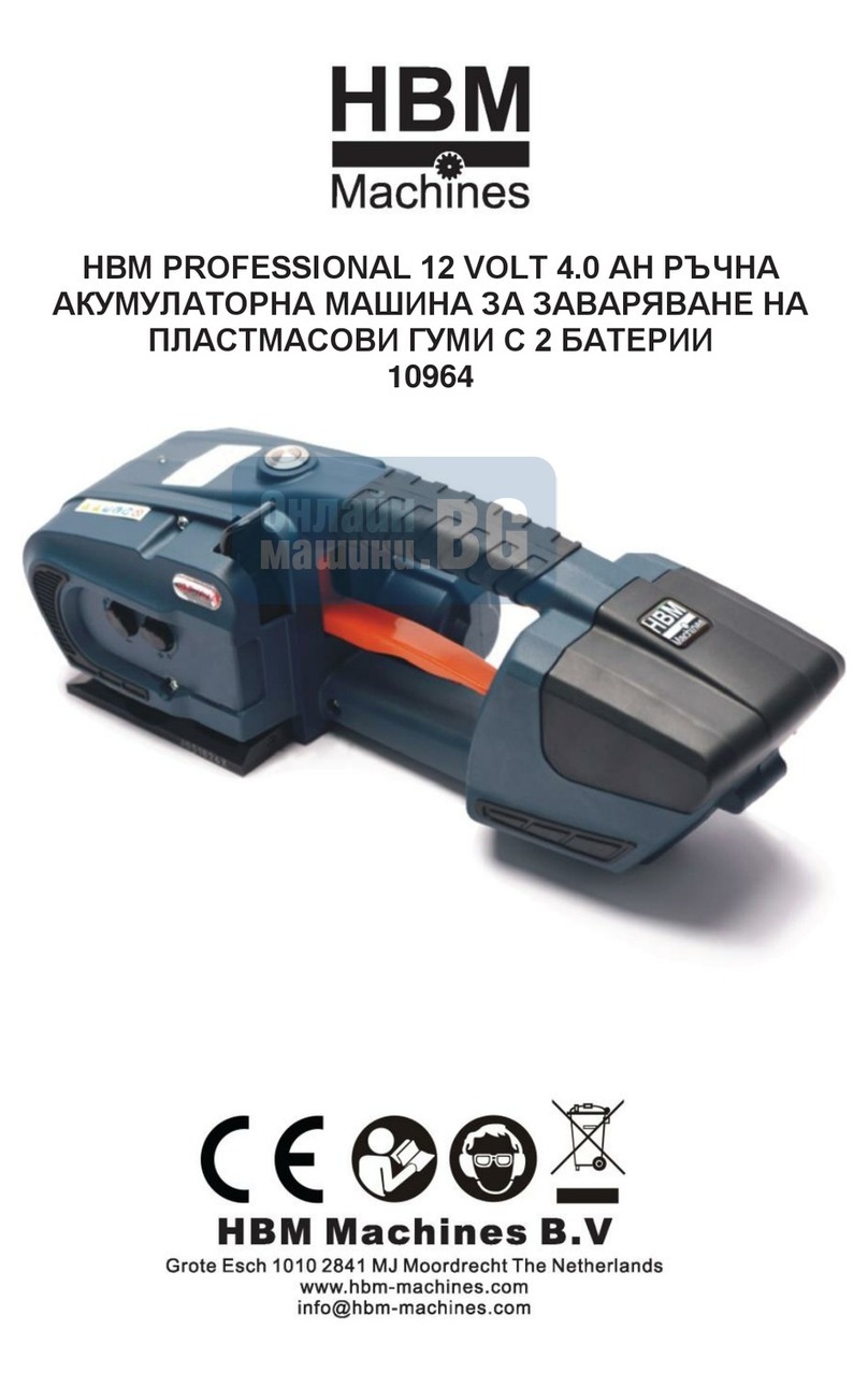 HBM Machines JDC13 manual