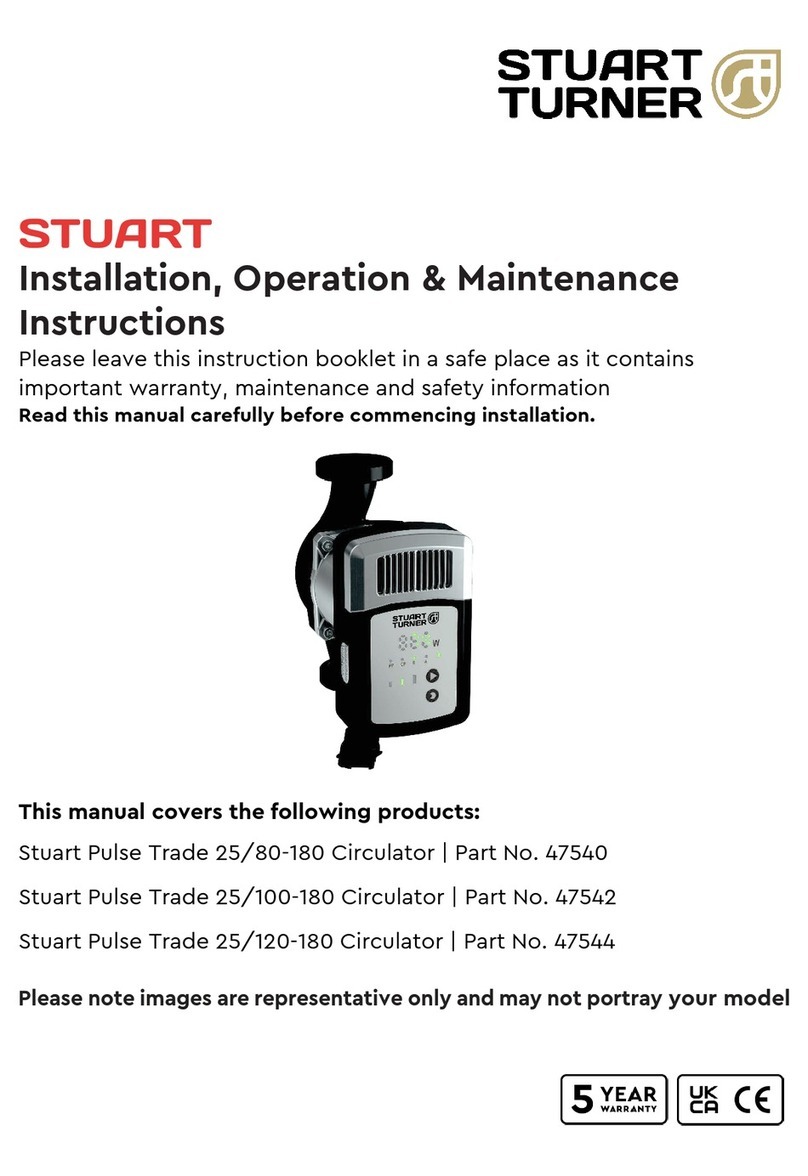 Stuart Turner Pulse Trade 25/80-180 Installation, operation & maintenance instructions Stuart Turner Pulse Trade 25/80-180 Installation, operation & maintenance instructions