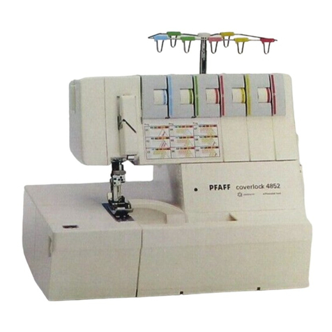 Pfaff coverlock 4872 User manual
