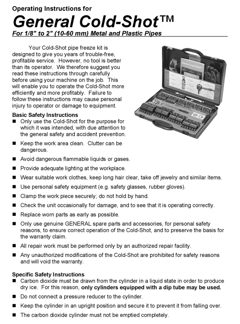 General Wire Spring General Cold-Shot User manual