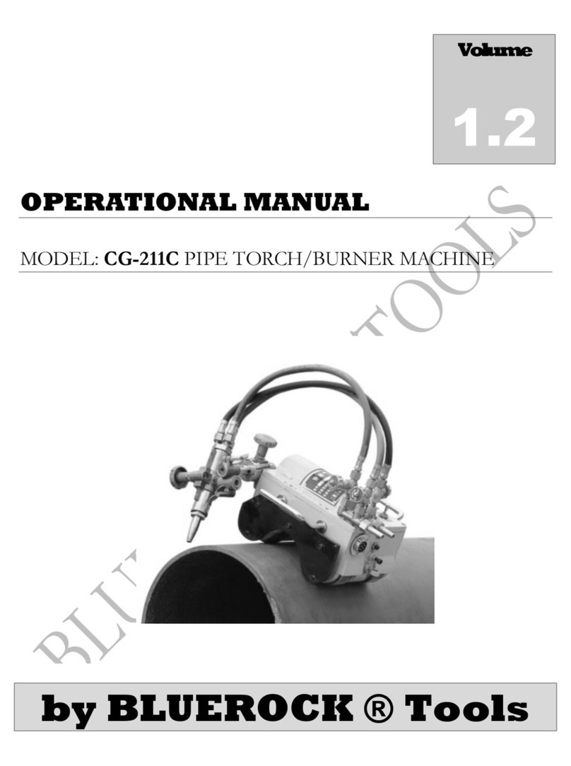 BLUEROCK CG-211C Operation manual BLUEROCK CG-211C Operation manual