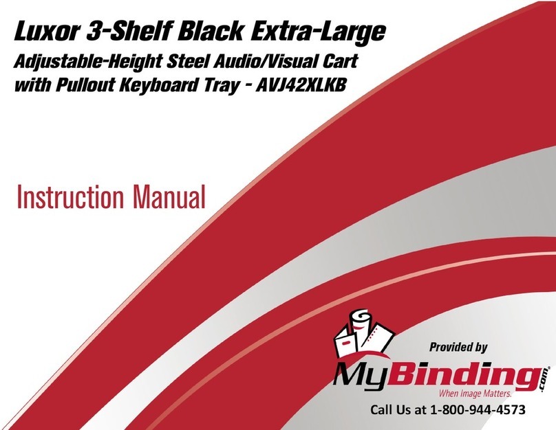Luxor AVJ42XLKB instruction manual