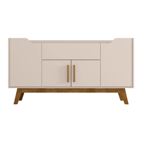 Manhattan Comfort Tribeca 53.54 Buffet Assembly instructions