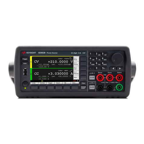 Keysight Technologies B2961B user guide